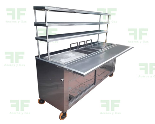 carro comidas rápidas en acero inoxidable Cúcuta 2021
