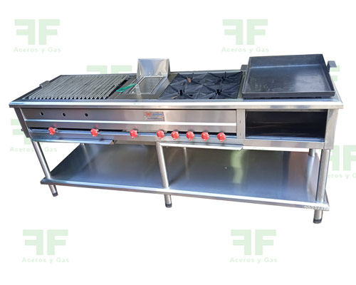 cocina industrial para comidas rápidas 2022