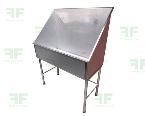 mueble en acero para veterinarias