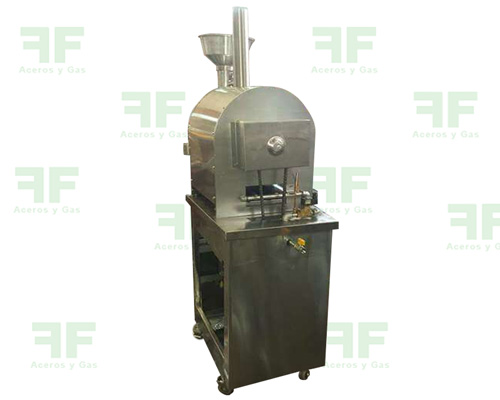 tostadora industrial acero
