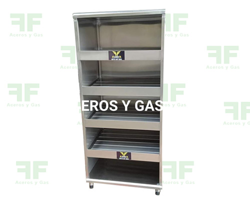 alacena acero inoxidable